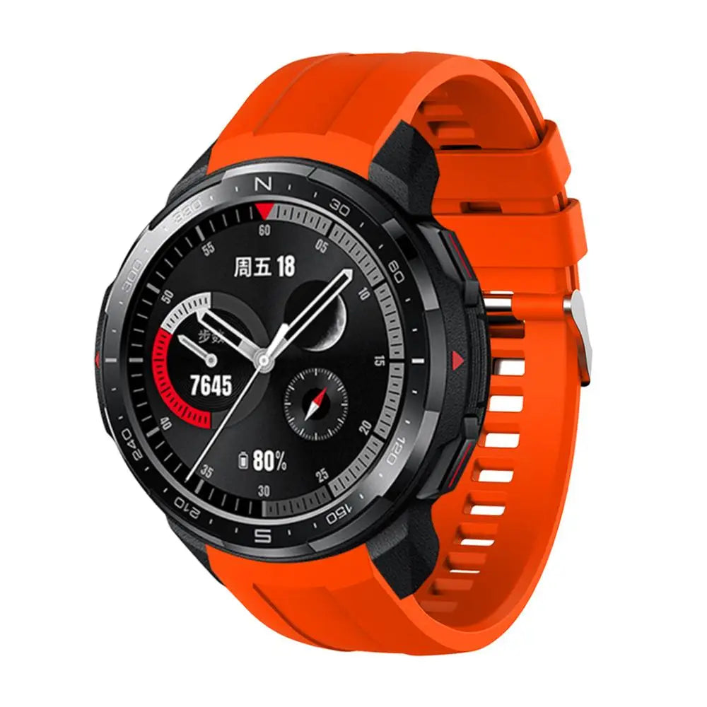Strap For Huawei Honor GS Pro Silicone Fashion Sport Replacement Watch Wrist Band For Honor GS Pro Strap Adjustable Watchbands