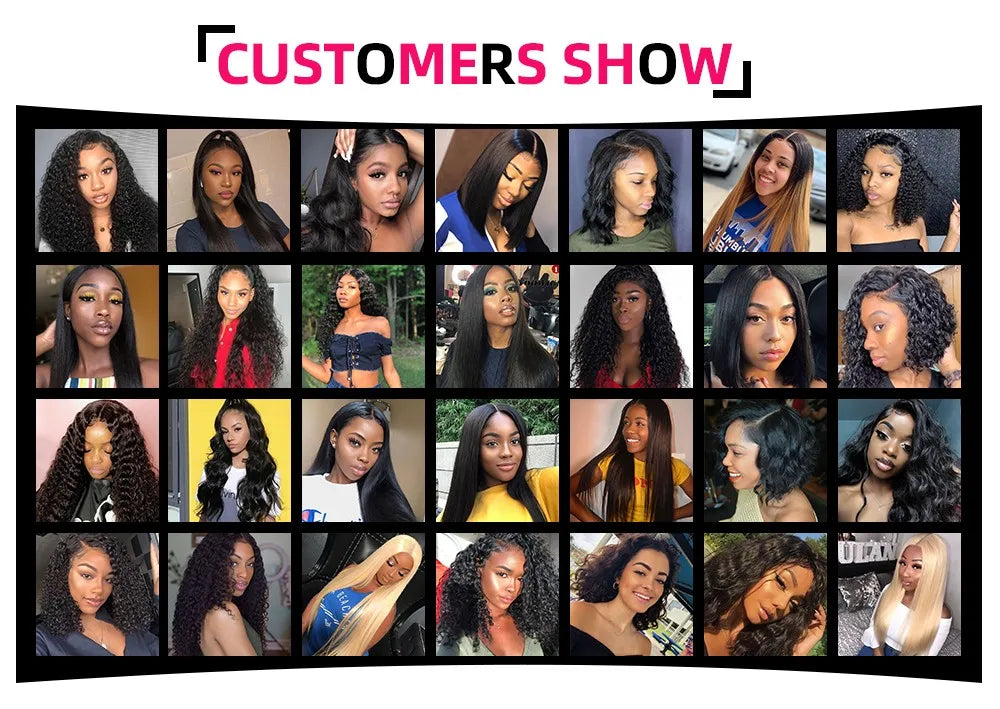 13x6 Brazilian Deep Wave Transparent Lace Front Human Hair Wigs For Women Pre plucked Wig No Glue Precut Lace Wig Isee Remy Hair