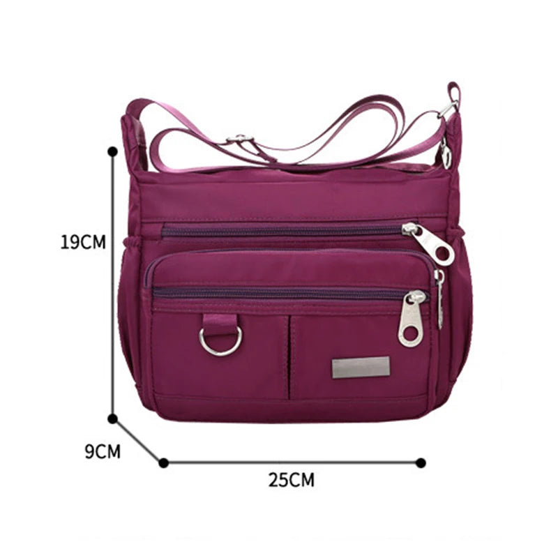 Women Bag Nylon Waterproof Messenger Bags For Lady Crossbody Shoulder Bag Casual High Quality Multifunctional Handbags