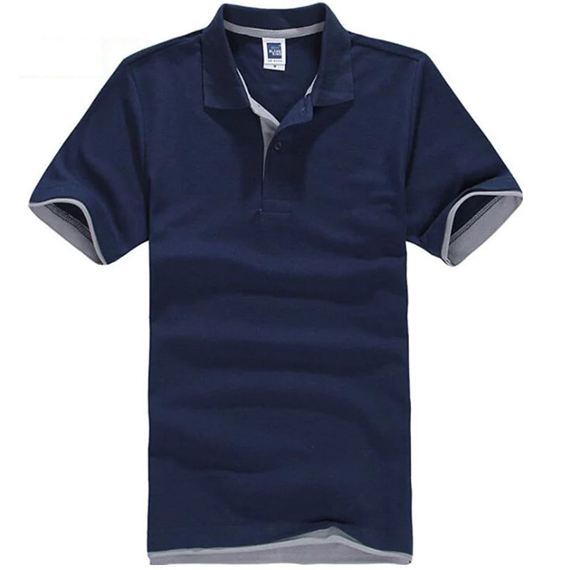 Men's Polo Shirts Summer Thin Cotton Short Sleeve Shirt Camisas Brand Casual Sports Polo Shirt Men Tops Clothing Dropshipping