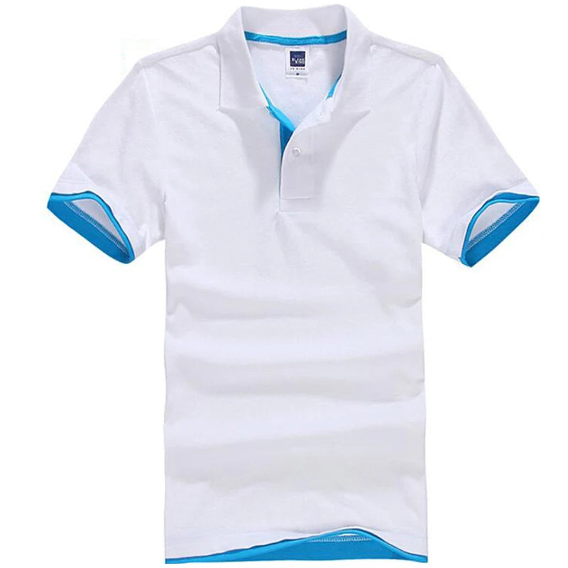 Men's Polo Shirts Summer Thin Cotton Short Sleeve Shirt Camisas Brand Casual Sports Polo Shirt Men Tops Clothing Dropshipping