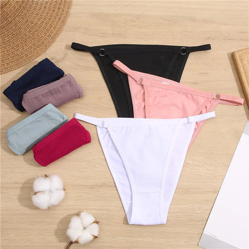 2021 Cotton Panties Women Underwear Comfortable  Female Underpants Low Waist Women's Cotton Briefs Panty Lingerie M-2XL