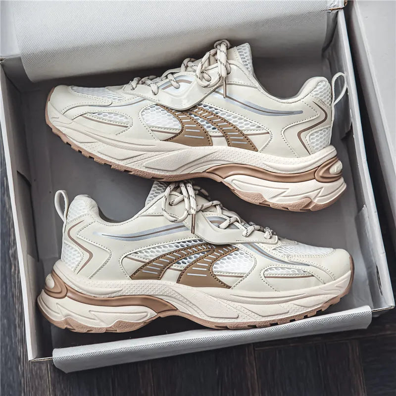 Dropshipping Custom Logo Fashion Running Shoes Men Breathable Lightweight Casual Walking Style Sneakers for Men