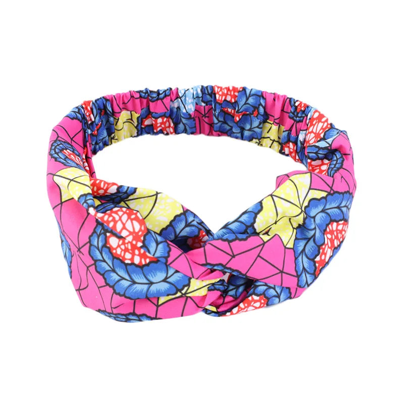 African Print Stretch Bandana Head Wrap Long Scarf Satin Floral Ankara Dashiki Women Party Turban Headwear Cap Hair Accessories