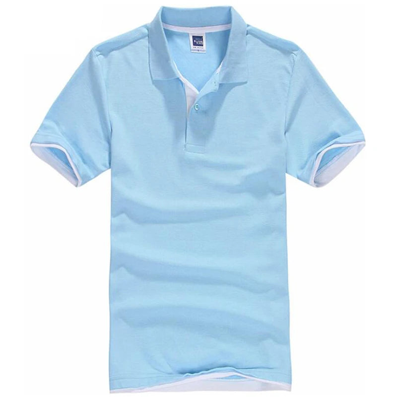Men's Polo Shirts Summer Thin Cotton Short Sleeve Shirt Camisas Brand Casual Sports Polo Shirt Men Tops Clothing Dropshipping
