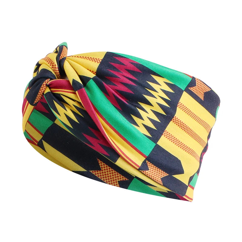African Print Stretch Bandana Head Wrap Long Scarf Satin Floral Ankara Dashiki Women Party Turban Headwear Cap Hair Accessories