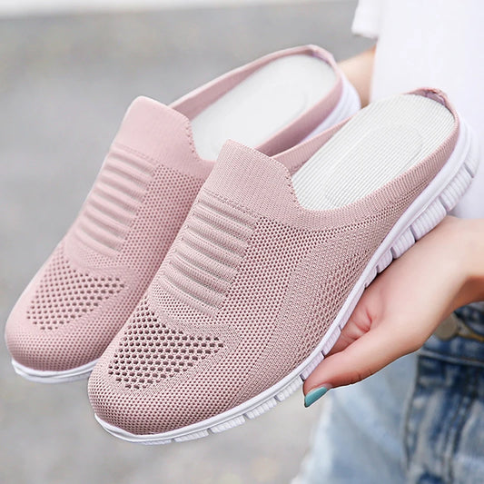 Women Vulcanized Shoes High Quality Shoes for Women 2025 Comfortable Casual Women Slippers Plus Size 42 Walking Flat