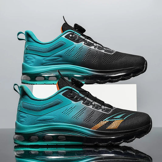 Brand Logo Custom Plus Size  EU 47 48 Man Sport Sneakers Full Sole Air Cushion Blank Mesh Casual Running Shoes for Men