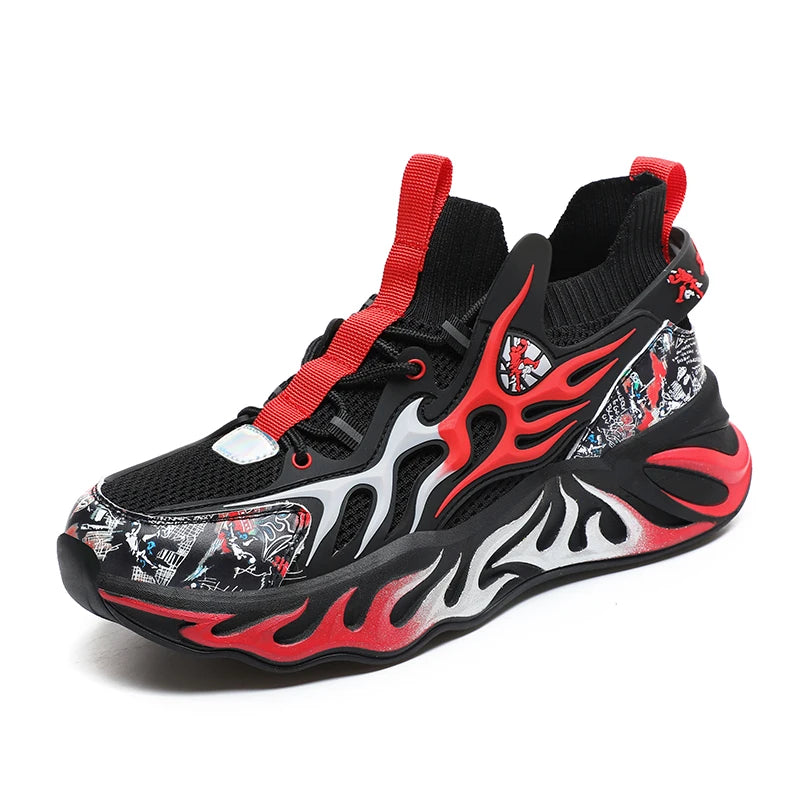 2023 New Tide Shoes for Mens Fashion Sneakers Non-slip Lightweight Running Shoes Outdoor Ankle Shoes Plus Size Men Sneakers