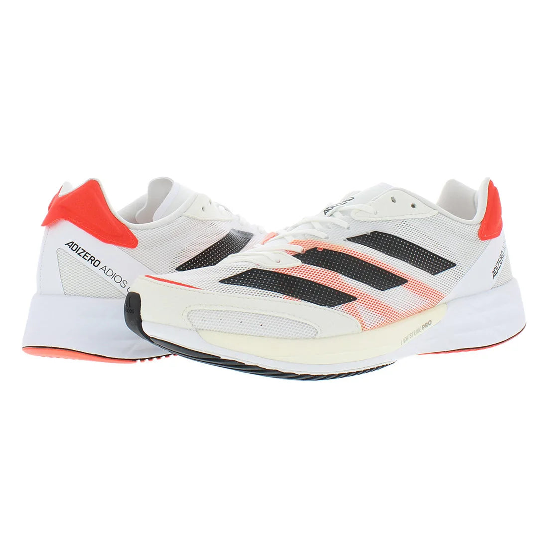 For for Adios 6 Men's Running Shoes Grey/Black | Vietnam Made | Model MSS-FY4073 | 100% Authentic