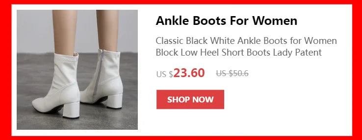 Classic Lace-up Ankle Boots For Women Red White Punk Heels Platform Euro Style Women's Shoes Autumn Spring High Heels Pump Shoes