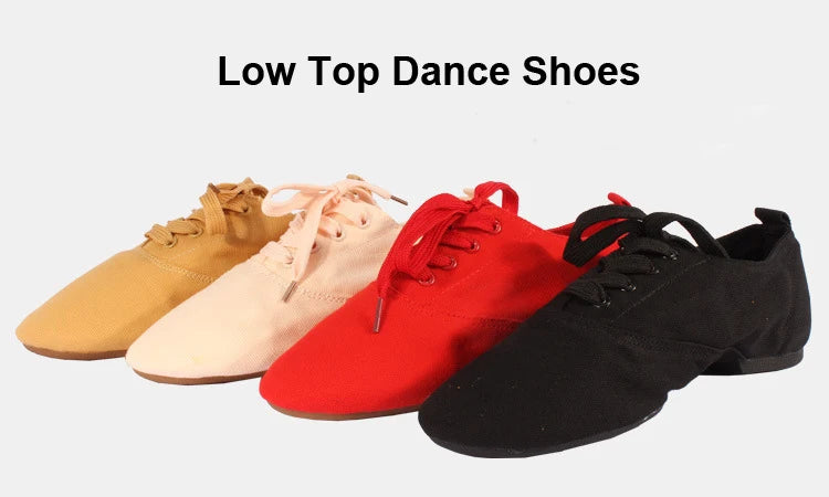 Children Canvas Ballet Shoes Kids' Soft Dance Shoes Women Men Dancing Ballroom Latin Modern Jazz Shoes Yoga Training Footwear