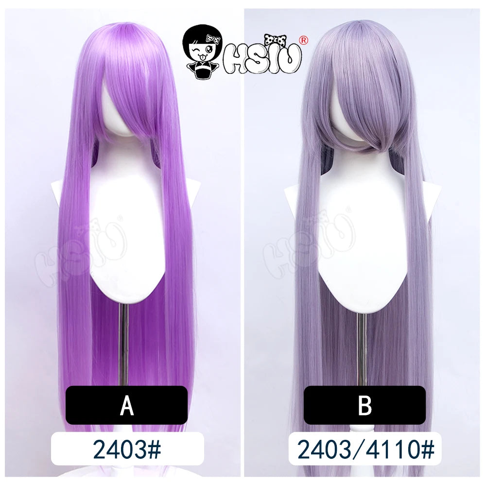 Anime New style Cosplay Long Wig「HSIU」Party Anime wigs 44 color 100cm Colourful  wig Fiber synthetic wig+Free wig cap