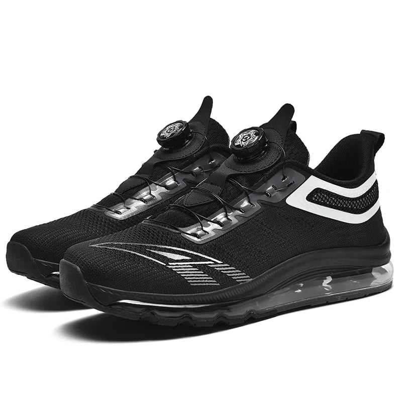 Brand Logo Custom Plus Size  EU 47 48 Man Sport Sneakers Full Sole Air Cushion Blank Mesh Casual Running Shoes for Men