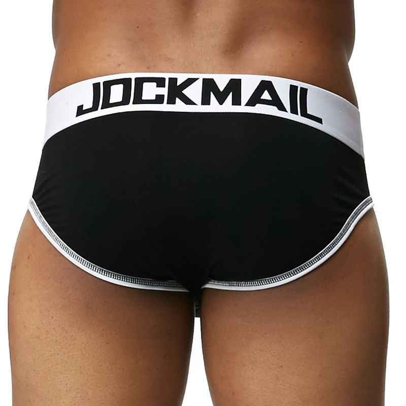 Sexy Men Underwear Briefs U Convex Big Penis Pouch Design Wonderjock Men Cotton Briefs for Man Bikini Adjustment Ring Cock