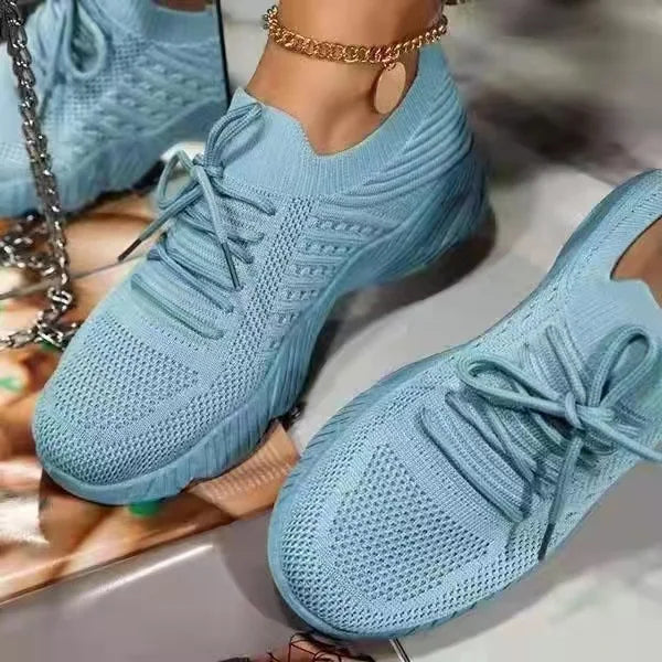 Ins Korean Trendy Little Daisy Sport Shoes Girls Breathable Running Shoes for Women Chunky Sneakers