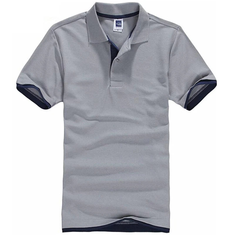 Men's Polo Shirts Summer Thin Cotton Short Sleeve Shirt Camisas Brand Casual Sports Polo Shirt Men Tops Clothing Dropshipping