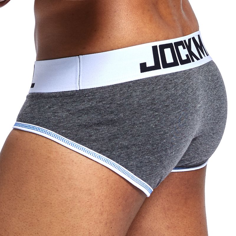 Sexy Men Underwear Briefs U Convex Big Penis Pouch Design Wonderjock Men Cotton Briefs for Man Bikini Adjustment Ring Cock