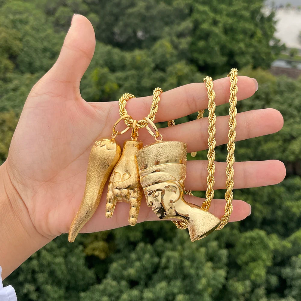 African Gold Color Jewelry Sets For Women Wedding Bridal Women Necklace African Costume Jewelry Set For Women Party Gift