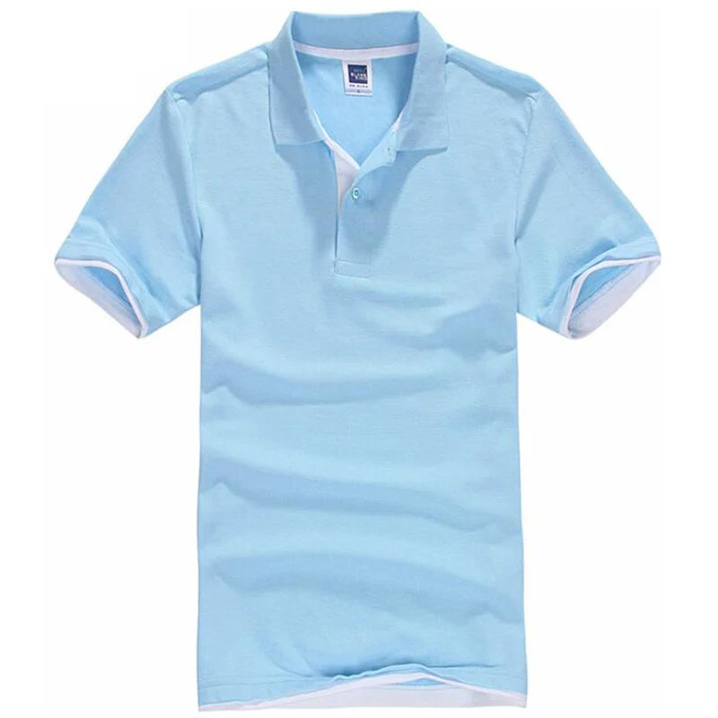 Men's Polo Shirts Summer Thin Cotton Short Sleeve Shirt Camisas Brand Casual Sports Polo Shirt Men Tops Clothing Dropshipping