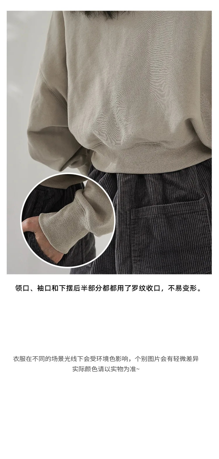 100% Cotton Women's Drawstring Sweatshirt Autumn New Casual Solid Long Sleeved Korean Fashion Streetwear Female Pullover