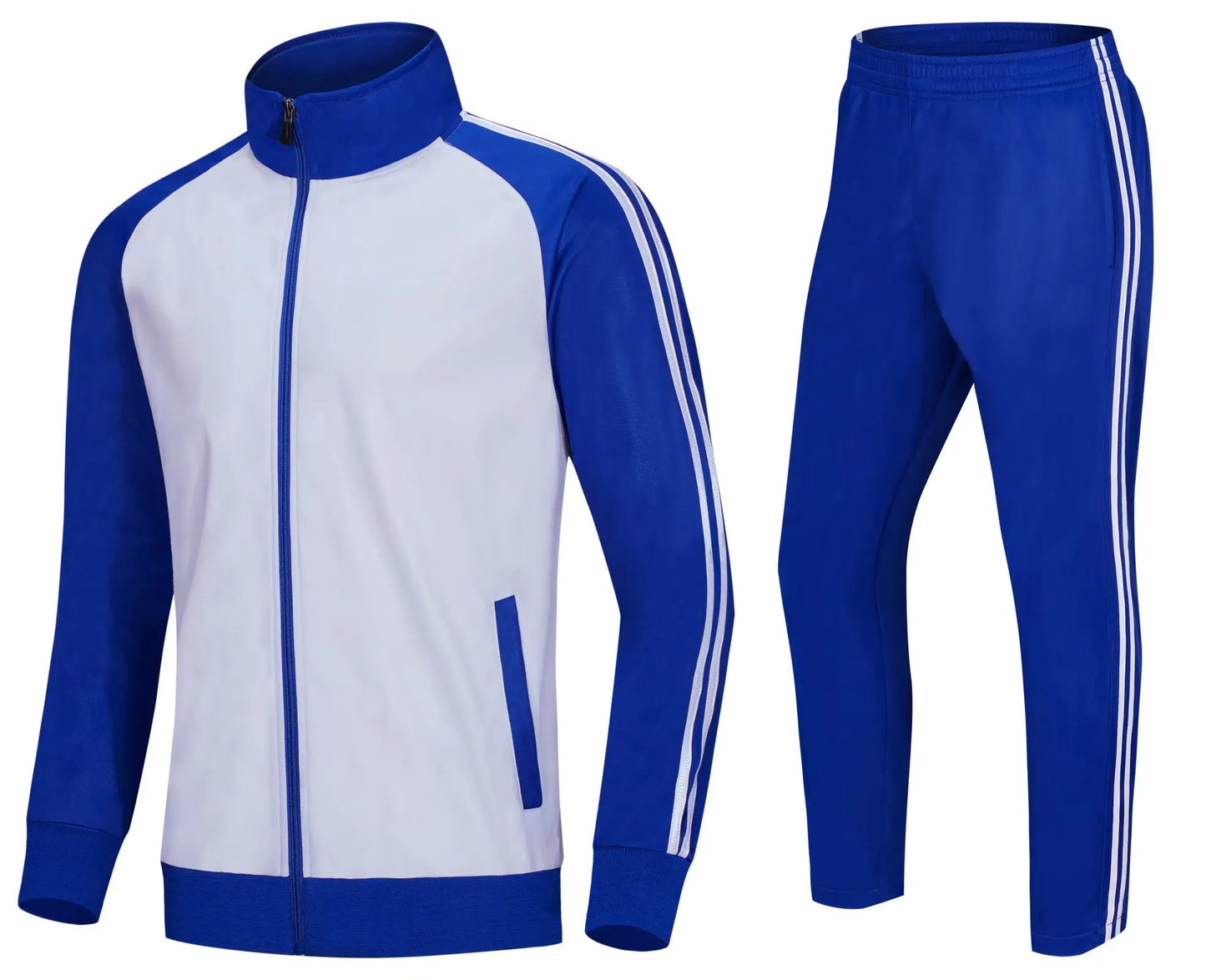 Winter velvet Running sets Jacket with pants Men kids Gym Fitness Workout Sportswear soccer football Hooded Jogging Sports sets