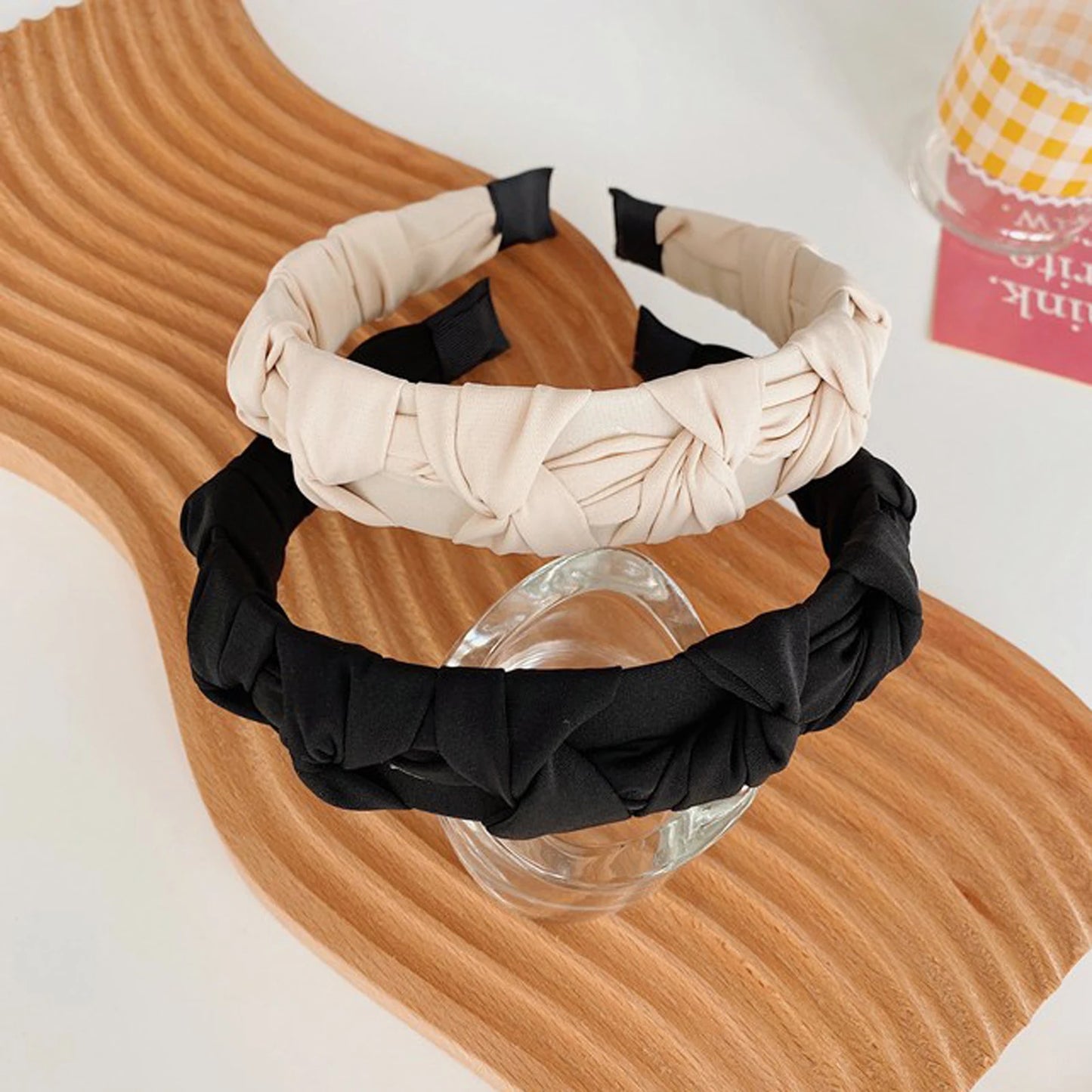 New Fashion Women Hair Accessories Wide Side Flower Hairband Casual Soft Hair Hoop Top Quality Headband Wholesale BAZAARHUBO