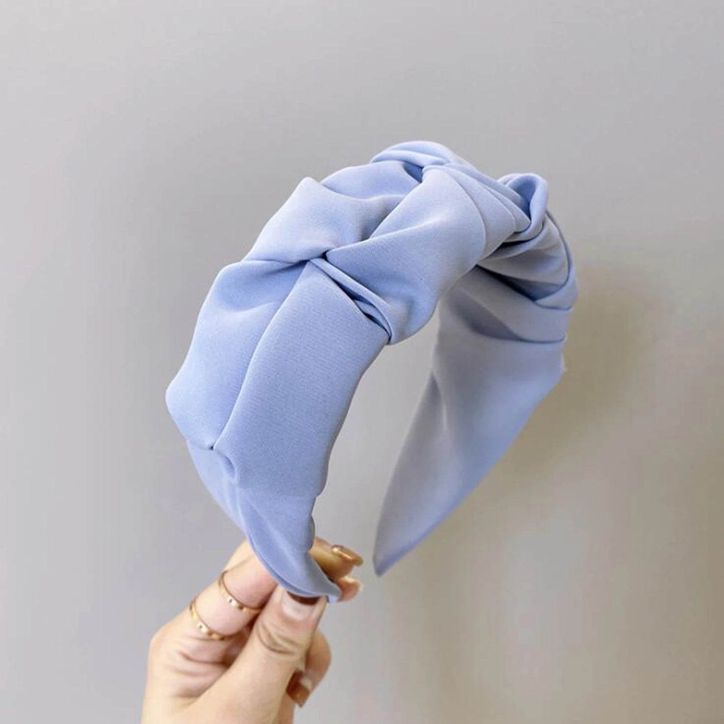 New Fashion Women Hair Accessories Wide Side Flower Hairband Casual Soft Hair Hoop Top Quality Headband Wholesale BAZAARHUBO
