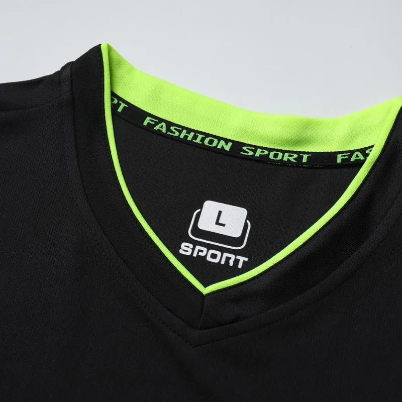 High quality tennis jerseys badminton shirt shorts set Men Table tennis sets ping pong clothes Badminton jogging sports suits