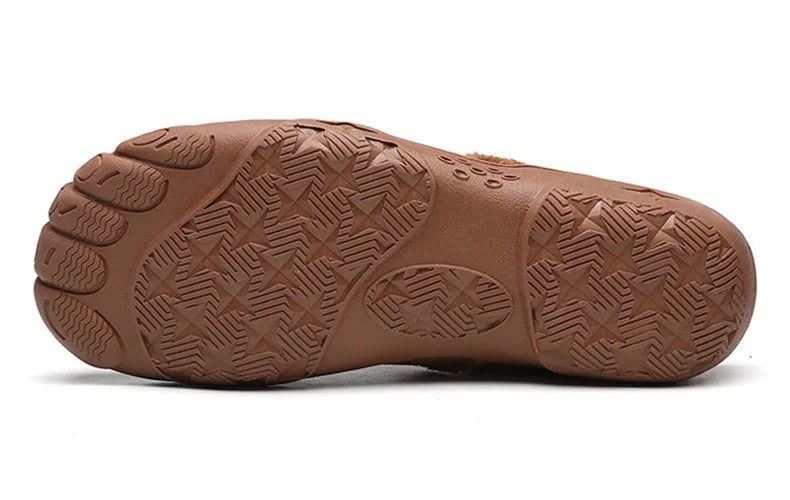 Winter Men Plus Size Leisure Indoor Plush Slippers Home Cotton Shoes Warm House Shoes Room Unisex Pantofole Peluche Invernali 48