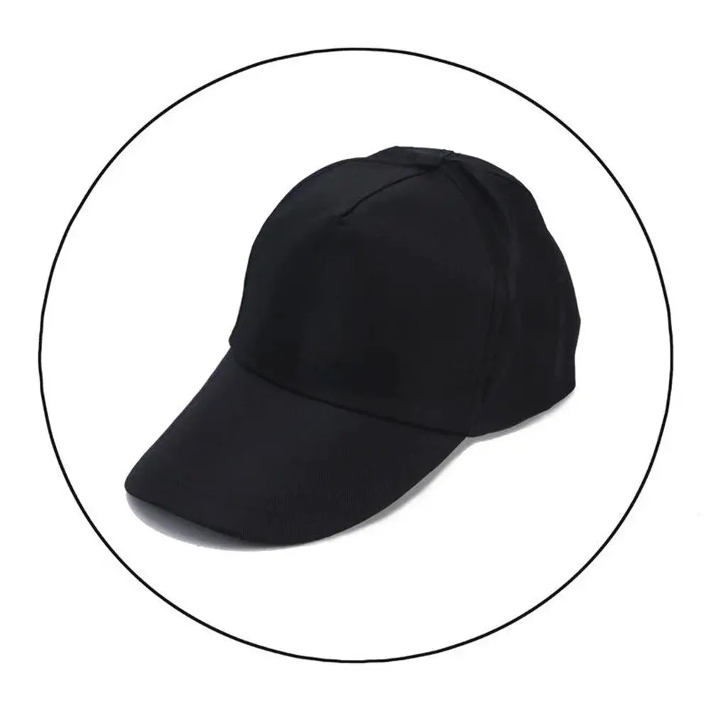 Black Cap Solid Color Baseball Cap Snapback Caps Casquette Hats Fitted Casual Gorras Hip Hop Dad Hats For Men Women Unisex BAZAARHUBO