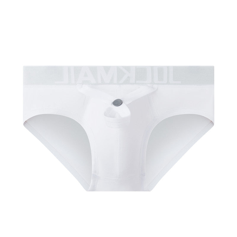 Sexy Men Underwear Briefs U Convex Big Penis Pouch Design Wonderjock Men Cotton Briefs for Man Bikini Adjustment Ring Cock
