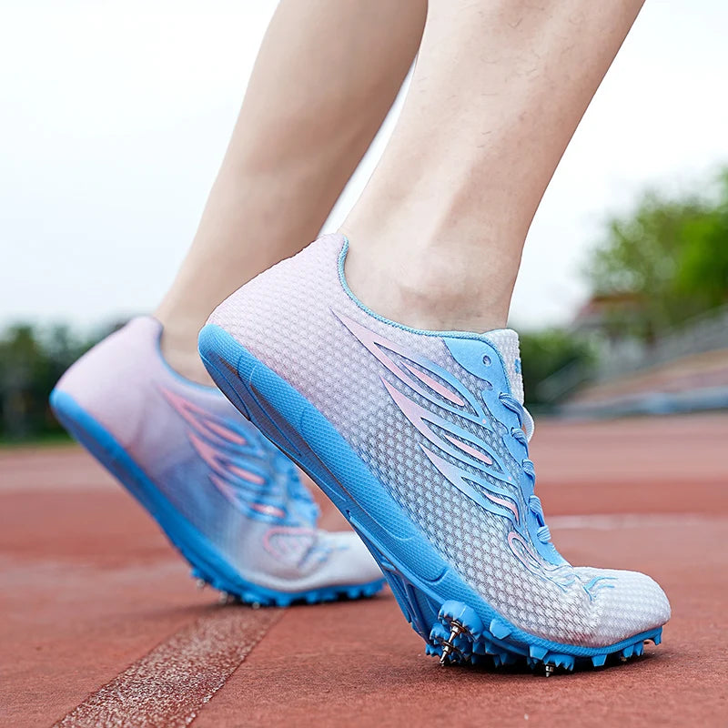 Professional Stock Spike Running Shoes Wholesale Track Field Training Shoes Track Spikes Shoes