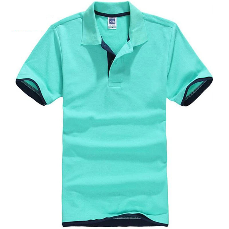 Men's Polo Shirts Summer Thin Cotton Short Sleeve Shirt Camisas Brand Casual Sports Polo Shirt Men Tops Clothing Dropshipping