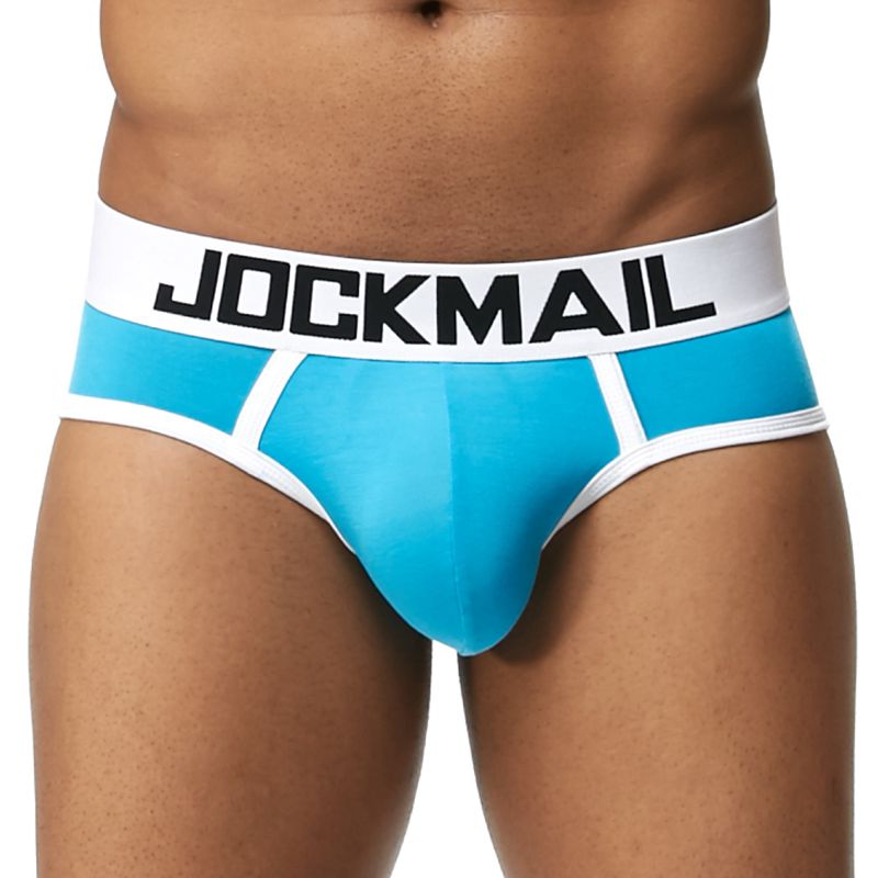 Sexy Men Underwear Briefs U Convex Big Penis Pouch Design Wonderjock Men Cotton Briefs for Man Bikini Adjustment Ring Cock