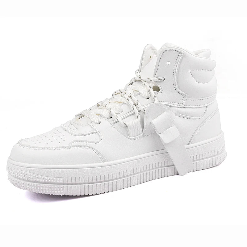 Autumn Collection Men's High Top Sneakers Breathable Skateboarding Running Shoes Casual Board Tenis Masculino Walking Shoes