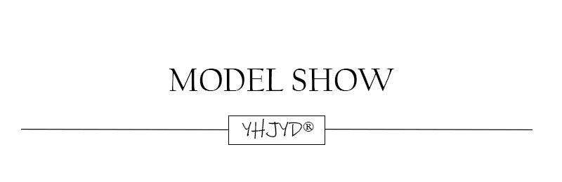 Model show banner with a boxed brand logo on a white background