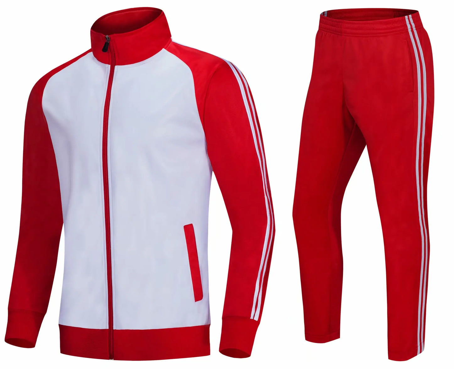 Winter velvet Running sets Jacket with pants Men kids Gym Fitness Workout Sportswear soccer football Hooded Jogging Sports sets