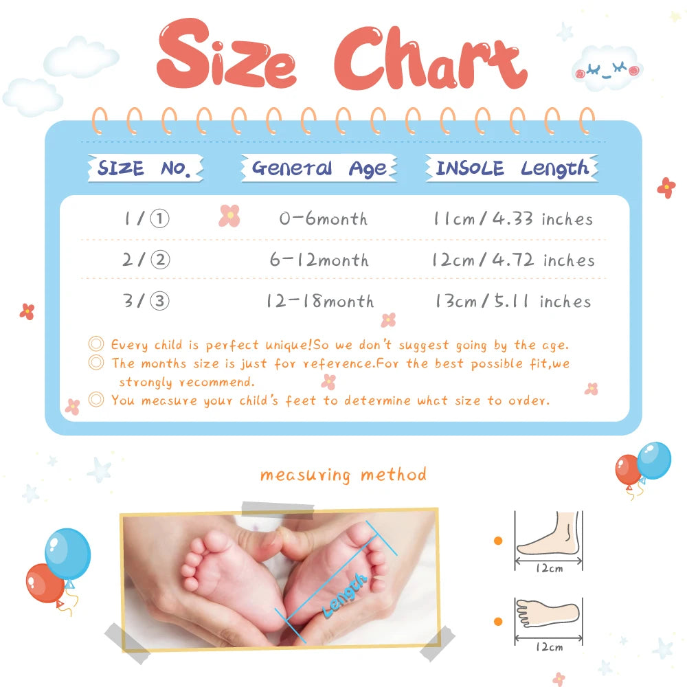 KIDSUN Fashion Casual Baby Boy Infant Cotton Sole First Walker Toddler Baby Loafer Shoes Comfortable Sports Baby Shoes 0-18M