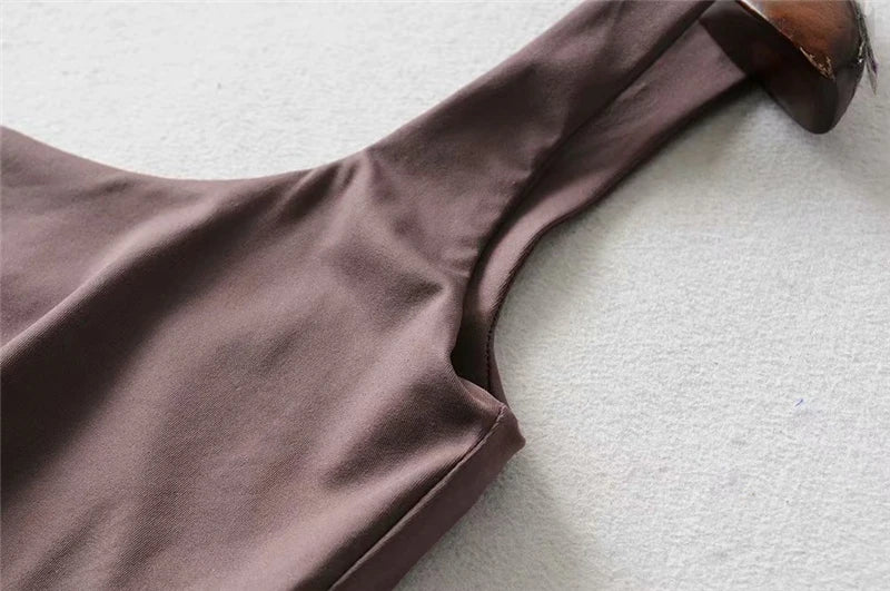 Hot Sale 2025 Summer Women Sexy Sleeveless Tops Fashion Short Square Collar Tank Tops 4 Colors