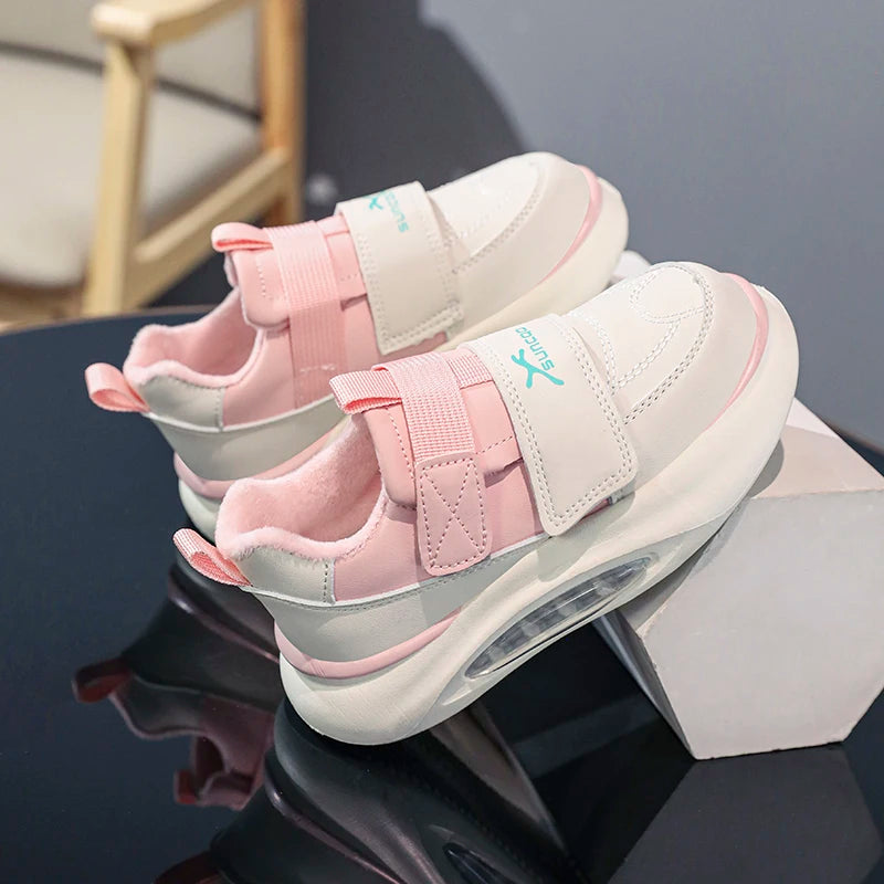 Kids Sneakers Breathable Fashion Shoes Warm Children's air Cushion Running Shoes