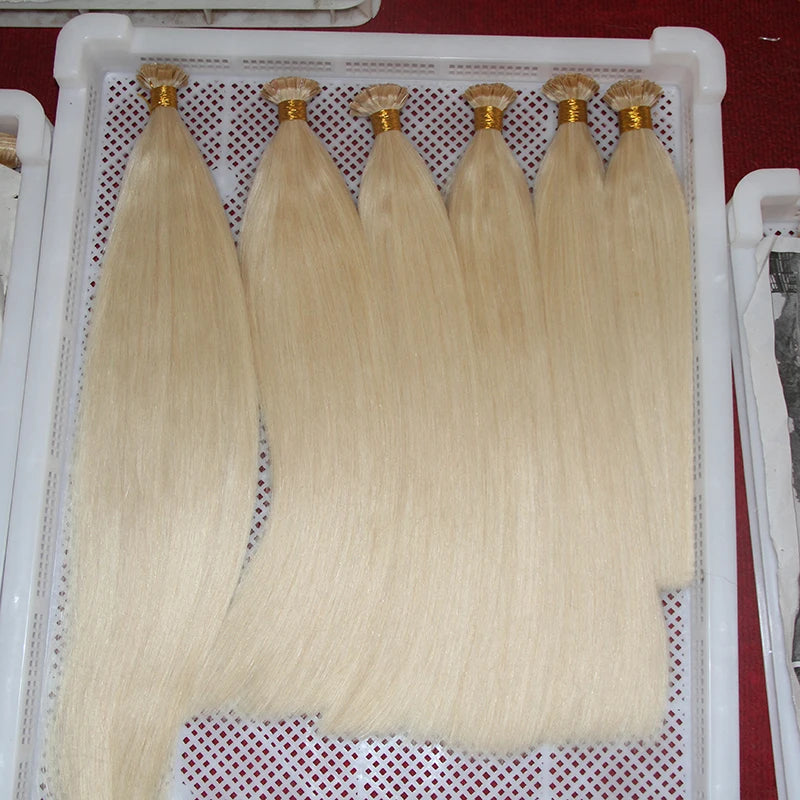 Remy Hair 1g/s 12-28 inch Real Remy Flat Tip Human Hair Extension Silky Straight Dark Brown Pre Bonded Keratin Fusion Hair