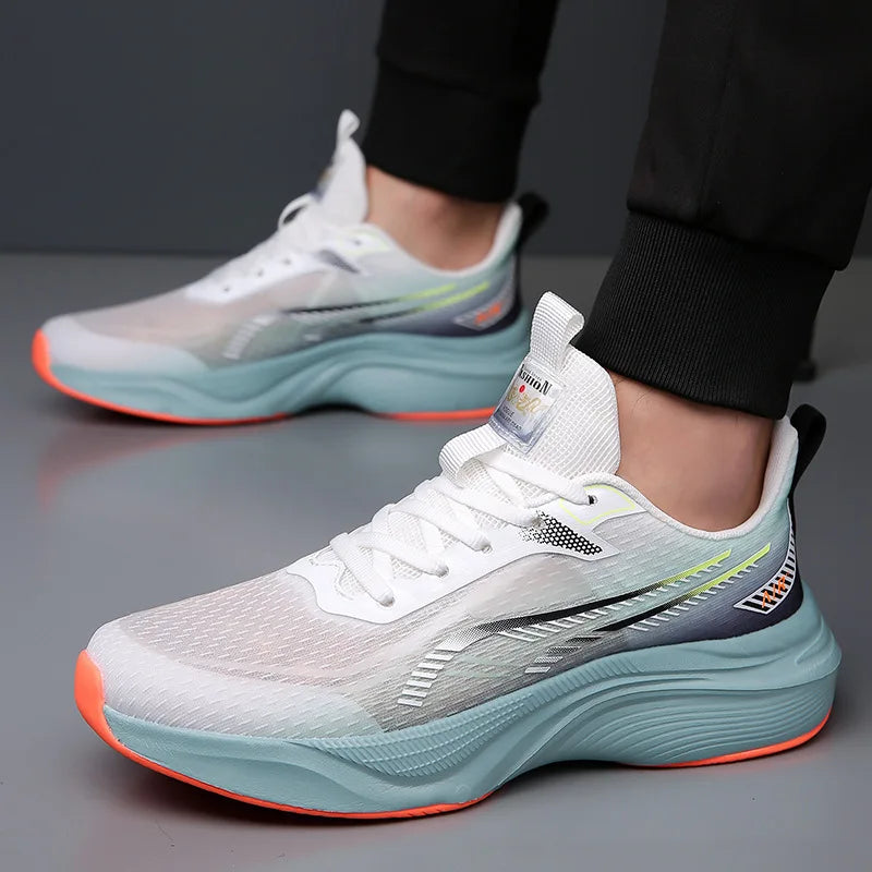 Sneakers Cushion Breathable Casual Sports Running Shoes Lightweight Waterproof Elastic Mountaineering Hiking Shoes