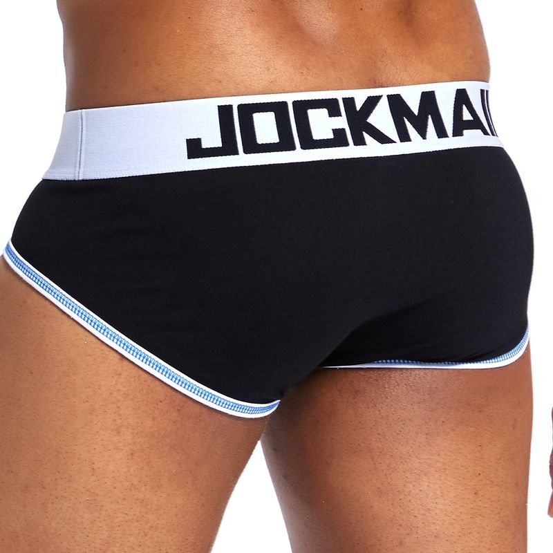 Sexy Men Underwear Briefs U Convex Big Penis Pouch Design Wonderjock Men Cotton Briefs for Man Bikini Adjustment Ring Cock
