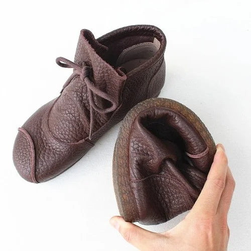 Careaymade-Genuine leather women's boots Fashion retro warm Oversized shoes cow leather Pure handmade ankle boots Casual boots