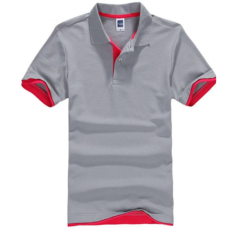 Men's Polo Shirts Summer Thin Cotton Short Sleeve Shirt Camisas Brand Casual Sports Polo Shirt Men Tops Clothing Dropshipping