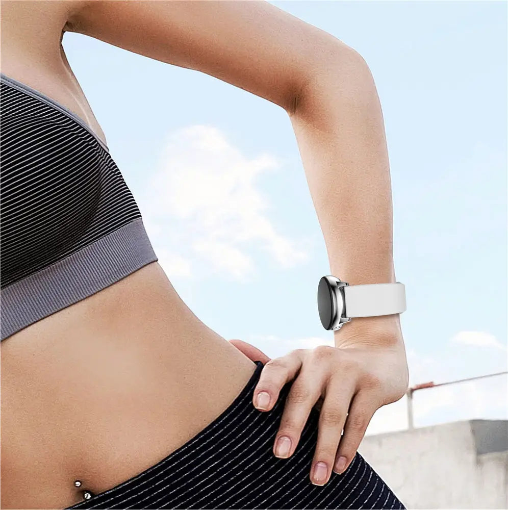 20mm Watch Strap For Garmin vivoactive 5/vivoactive 3 music/Forerunner 165/165 Music 645 245 245M Sport silicon Smart Wristband