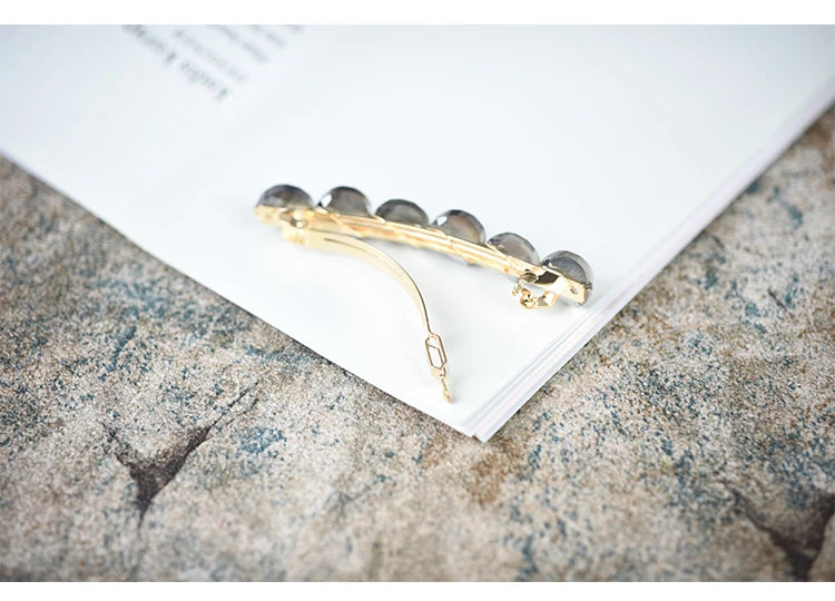 Women headwear rhinestone hair clips cute hair pin vintage hair barrettes crystal hair accessories for women BAZAARHUBO