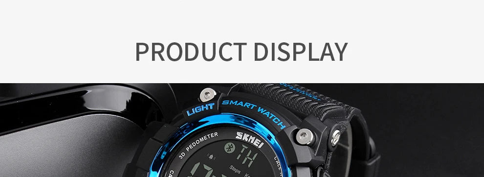 SKMEI Top Brand Outdoor Sport Smart Watch Men Multifunction Fitness Watches 5Bar Waterproof Digital Watch reloj hombre 1227/1384