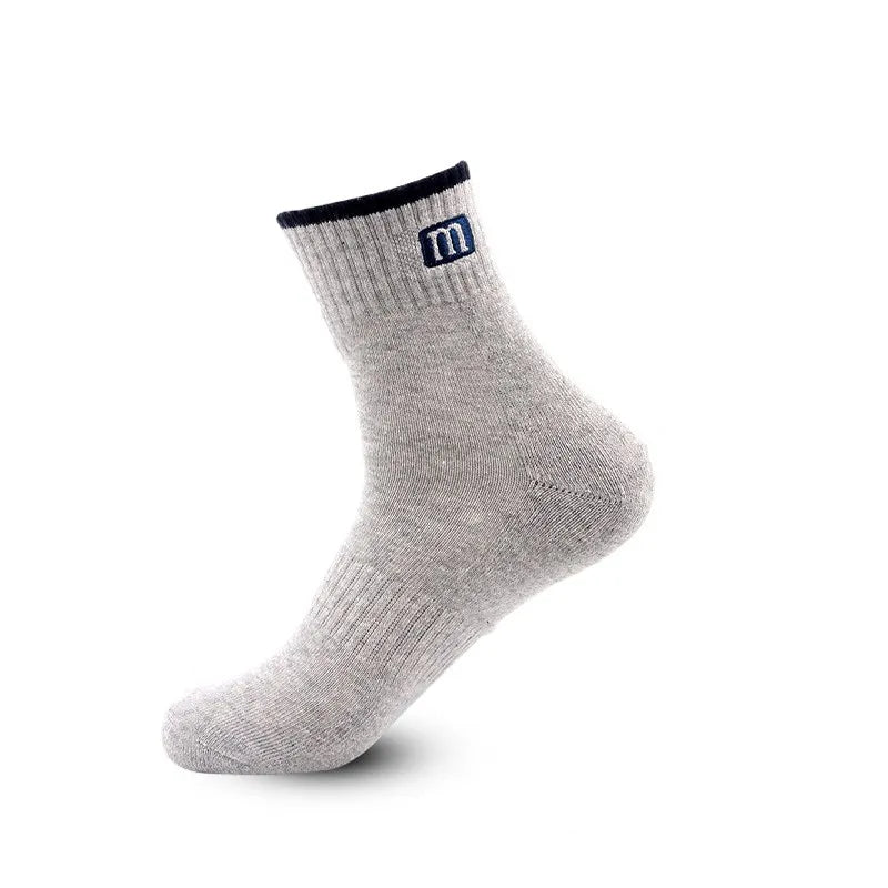 3Pairs/Lot High Quality Men's Socks Cotton Fashion Sports Male Socks Breathable Comfortable Plue Men Socks